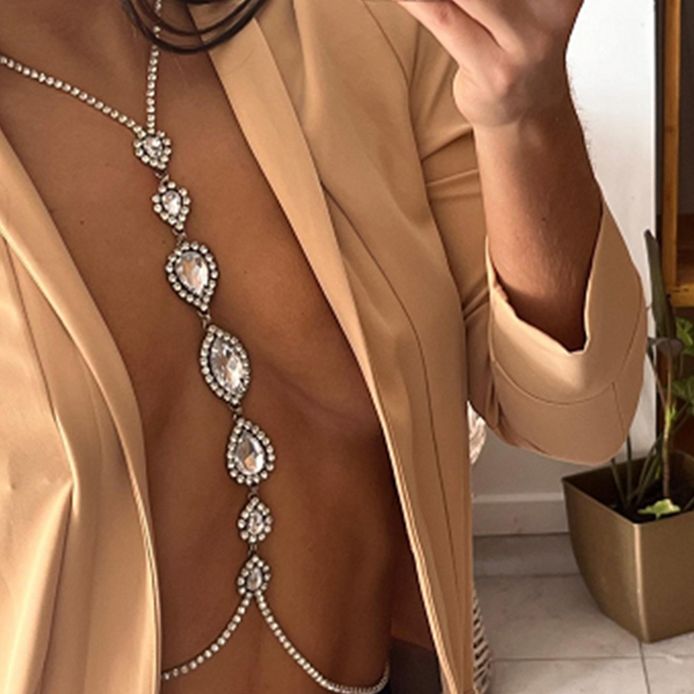 Moda seksowny naszyjnik z krop – Body Jewelry Necklace recenzja i cena
