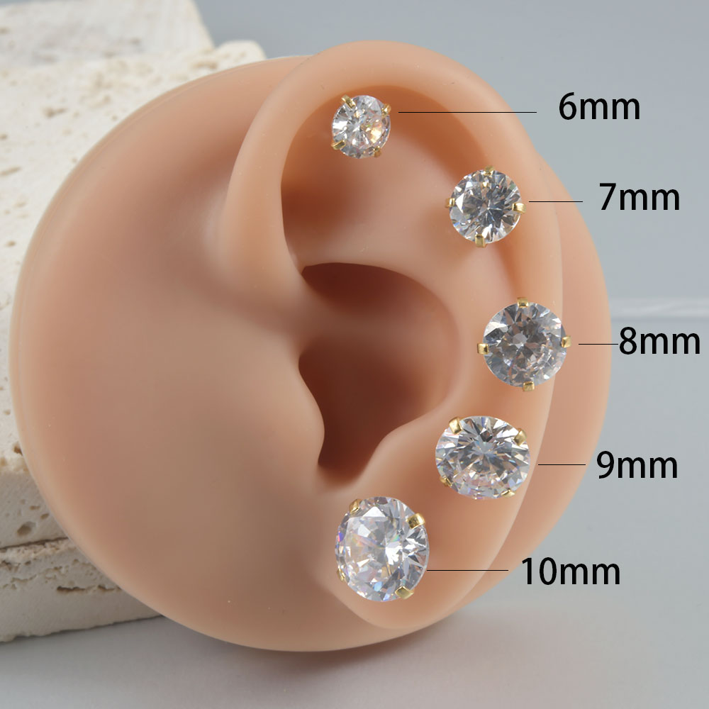 1 para stal chirurgiczna złap  – Body Jewelry Surgical Steel recenzja i cena
